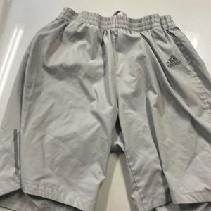 Grey Adidas Running Shorts Size M